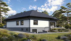 Projekt domu Planujdom 086 - parterowy dom o powierzchni 267,43 m², dach wielospadowy - ujęcie 3