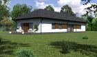 Projekt domu Planujdom 088 - parterowy dom o powierzchni 144,39 m², dach kopertowy - ujęcie 3