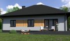 Projekt domu Planujdom 091 ver2 - parterowy dom o powierzchni 130,83 m², dach kopertowy - ujęcie 6