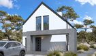Projekt domu Planujdom 100 - parterowy z poddaszem dom o powierzchni 90,68 m², dach dwuspadowy - ujęcie 4