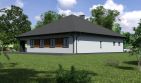 Projekt domu Planujdom 102 - parterowy dom o powierzchni 183,03 m², dach kopertowy - ujęcie 4