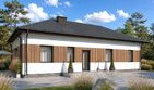Projekt domu Planujdom 110 - parterowy dom o powierzchni 94,90 m², dach kopertowy - ujęcie 2