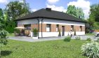 Projekt domu Planujdom 110 - parterowy dom o powierzchni 94,90 m², dach kopertowy - ujęcie 2