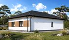 Projekt domu Planujdom 110 - parterowy dom o powierzchni 94,90 m², dach kopertowy - ujęcie 4
