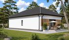 Projekt domu Planujdom 110 - parterowy dom o powierzchni 94,90 m², dach kopertowy - ujęcie 5