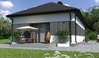 Projekt domu Planujdom 110 - parterowy dom o powierzchni 94,90 m², dach kopertowy - ujęcie 9