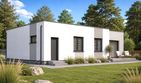 Projekt domu Planujdom 112 - parterowy dom o powierzchni 121,44 m², dach płaski - ujęcie 5
