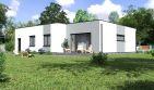 Projekt domu Planujdom 112 - parterowy dom o powierzchni 121,44 m², dach płaski - ujęcie 6