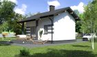 Projekt domu letniskowego Planujdom 119 - parterowy dom o powierzchni 28,01 m², dach dwuspadowy - ujęcie 4