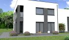 Projekt domu Planujdom 122 - z pełnym piętrem dom o powierzchni 146,74 m², dach płaski - ujęcie 6