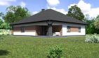 Projekt domu Planujdom 123 - parterowy dom o powierzchni 175,65 m², dach kopertowy - ujęcie 3