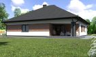 Projekt domu Planujdom 123 - parterowy dom o powierzchni 175,65 m², dach kopertowy - ujęcie 6