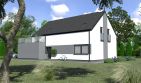 Projekt domu Planujdom 124 - parterowy z poddaszem dom o powierzchni 173,12 m², dach dwuspadowy - ujęcie 3