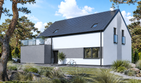 Projekt domu Planujdom 124 - parterowy z poddaszem dom o powierzchni 173,12 m², dach dwuspadowy - ujęcie 4