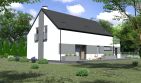 Projekt domu Planujdom 124 - parterowy z poddaszem dom o powierzchni 173,12 m², dach dwuspadowy - ujęcie 4