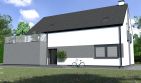 Projekt domu Planujdom 124 - parterowy z poddaszem dom o powierzchni 173,12 m², dach dwuspadowy - ujęcie 5