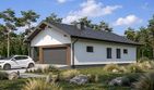Projekt domu Planujdom 125 - parterowy dom o powierzchni 101,56 m², dach dwuspadowy - ujęcie 6