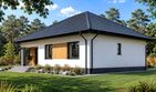 Projekt domu Planujdom 128 - parterowy dom o powierzchni 125,02 m², dach kopertowy - ujęcie 3