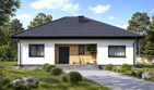 Projekt domu Planujdom 128 - parterowy dom o powierzchni 125,02 m², dach kopertowy - ujęcie 5