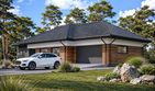 Projekt domu Planujdom 130 - parterowy dom o powierzchni 174,98 m², dach wielospadowy - ujęcie 2