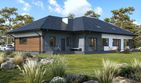 Projekt domu Planujdom 130 - parterowy dom o powierzchni 174,98 m², dach wielospadowy - ujęcie 3