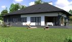 Projekt domu Planujdom 130 - parterowy dom o powierzchni 174,98 m², dach wielospadowy - ujęcie 6