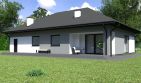 Projekt domu Planujdom 133 - parterowy dom o powierzchni 106,93 m², dach kopertowy - ujęcie 6