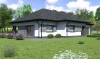 Projekt domu Planujdom 134 - parterowy dom o powierzchni 125,69 m², dach kopertowy - ujęcie 3