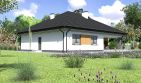 Projekt domu Planujdom 135 - parterowy dom o powierzchni 132,21 m², dach kopertowy - ujęcie 2
