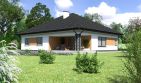 Projekt domu Planujdom 135 - parterowy dom o powierzchni 132,21 m², dach kopertowy - ujęcie 3