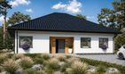 Projekt domu Planujdom 135 - parterowy dom o powierzchni 132,21 m², dach kopertowy - ujęcie 3