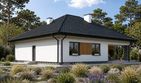 Projekt domu Planujdom 135 - parterowy dom o powierzchni 132,21 m², dach kopertowy - ujęcie 4
