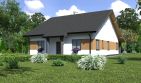 Projekt domu Planujdom 137 - parterowy dom o powierzchni 133,57 m², dach dwuspadowy - ujęcie 2