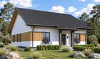 Projekt domu Planujdom 137 - parterowy dom o powierzchni 133,57 m², dach dwuspadowy - ujęcie 5