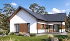 Projekt domu Planujdom 140 - parterowy dom o powierzchni 131,12 m², dach wielospadowy - ujęcie 3