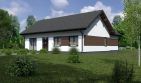 Projekt domu Planujdom 140 - parterowy dom o powierzchni 131,12 m², dach wielospadowy - ujęcie 3