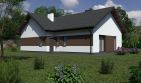 Projekt domu Planujdom 140 - parterowy dom o powierzchni 131,12 m², dach wielospadowy - ujęcie 4