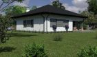 Projekt domu Planujdom 141 - parterowy dom o powierzchni 104,66 m², dach namiotowy - ujęcie 3