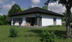 Projekt domu Planujdom 141 - parterowy dom o powierzchni 104,66 m², dach namiotowy - ujęcie 4