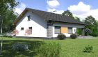 Projekt domu Planujdom 143 - parterowy dom o powierzchni 120,96 m², dach dwuspadowy - ujęcie 3