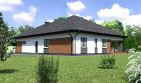 Projekt domu Planujdom 145 - parterowy dom o powierzchni 114,10 m², dach kopertowy - ujęcie 3