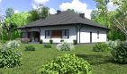 Projekt domu Planujdom 146 - parterowy dom o powierzchni 174,89 m², dach kopertowy - ujęcie 2