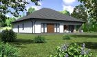 Projekt domu Planujdom 146 - parterowy dom o powierzchni 174,89 m², dach kopertowy - ujęcie 3