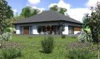 Projekt domu Planujdom 146 - parterowy dom o powierzchni 174,89 m², dach kopertowy - ujęcie 4