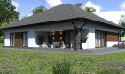 Projekt domu Planujdom 146 - parterowy dom o powierzchni 174,89 m², dach kopertowy - ujęcie 6