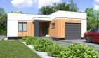 Projekt domu Planujdom 152 - parterowy dom o powierzchni 101,87 m², dach płaski - ujęcie 5