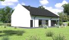 Projekt domu Planujdom 155 - parterowy dom o powierzchni 131,53 m², dach dwuspadowy - ujęcie 3