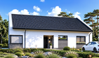 Projekt domu Planujdom 155 - parterowy dom o powierzchni 131,53 m², dach dwuspadowy - ujęcie 4