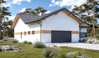 Projekt domu Planujdom 165 - parterowy dom o powierzchni 153,26 m², dach dwuspadowy - ujęcie 6