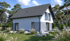 Projekt domu Planujdom 167 - parterowy z poddaszem dom o powierzchni 121,66 m², dach dwuspadowy - ujęcie 6